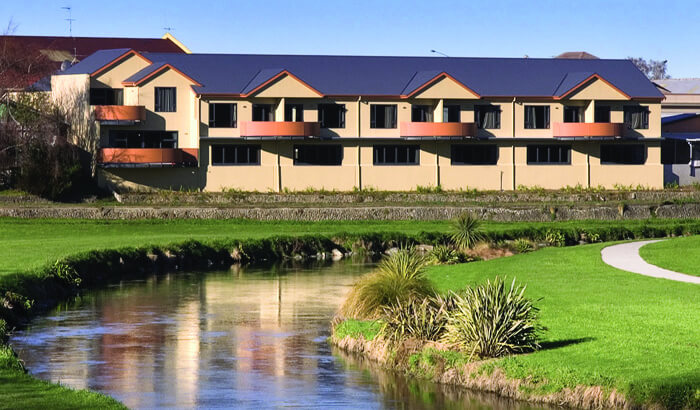 Riverside View Of Waterfront Motels In Marlborough